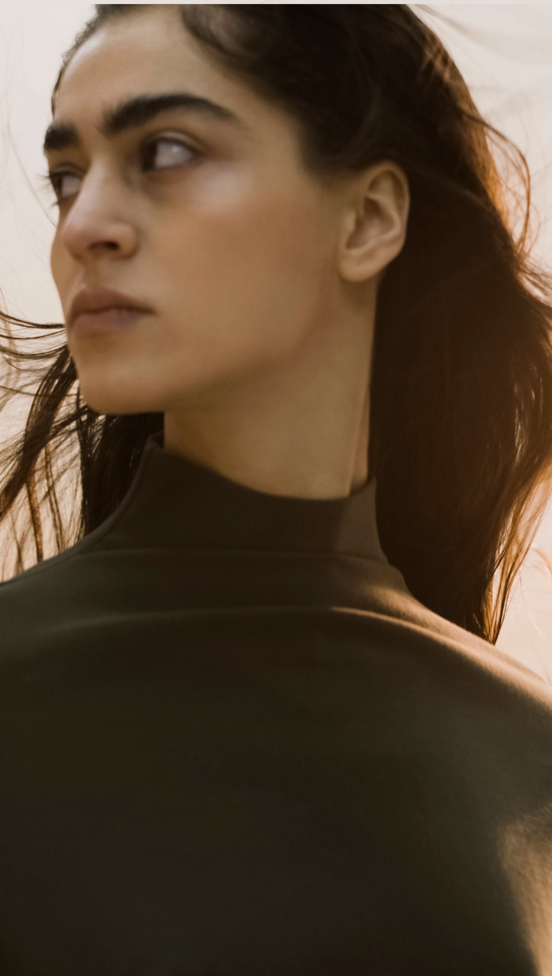 Water-repellent Wool Coat