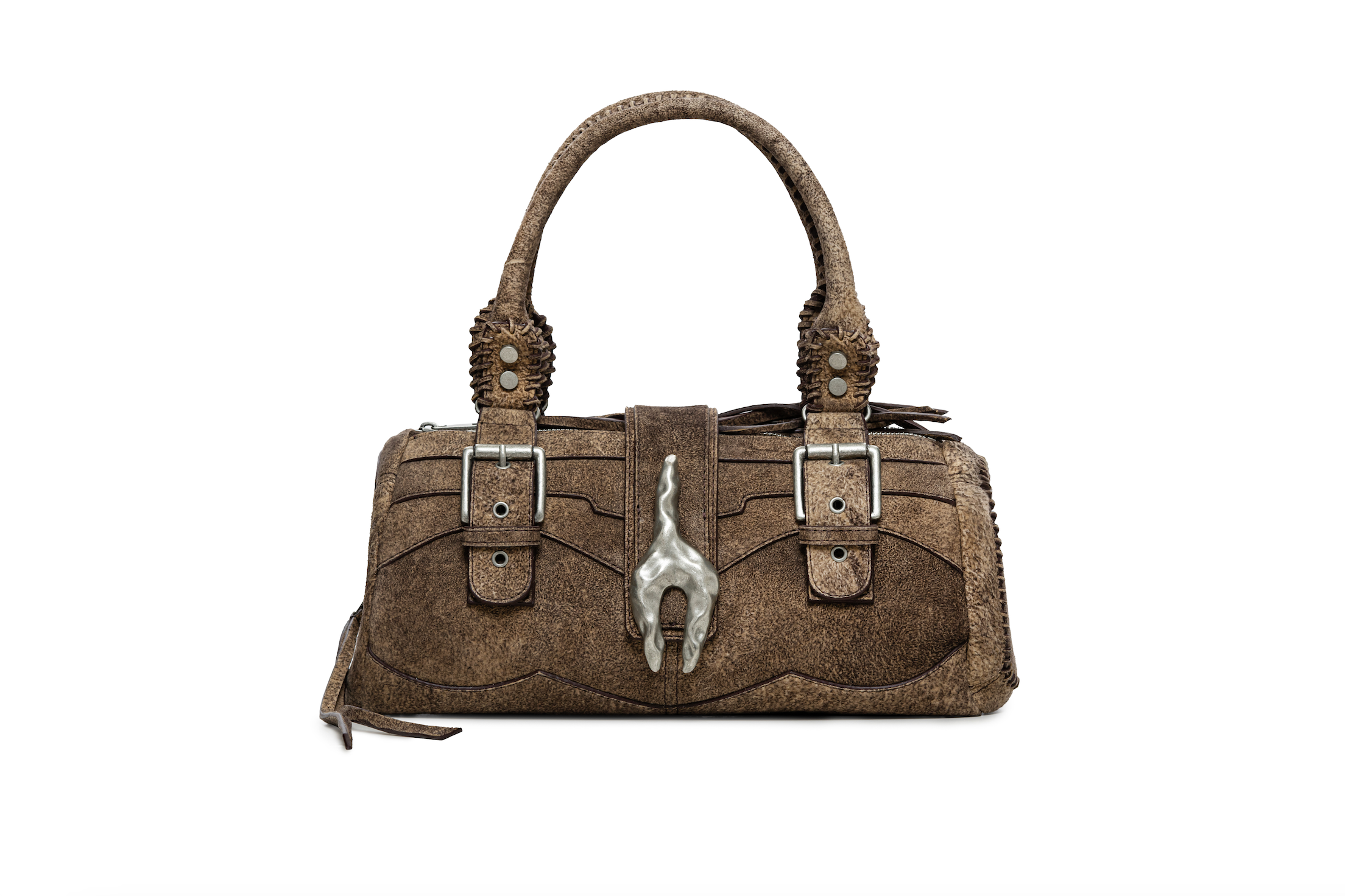 Brown YASPIS handbag