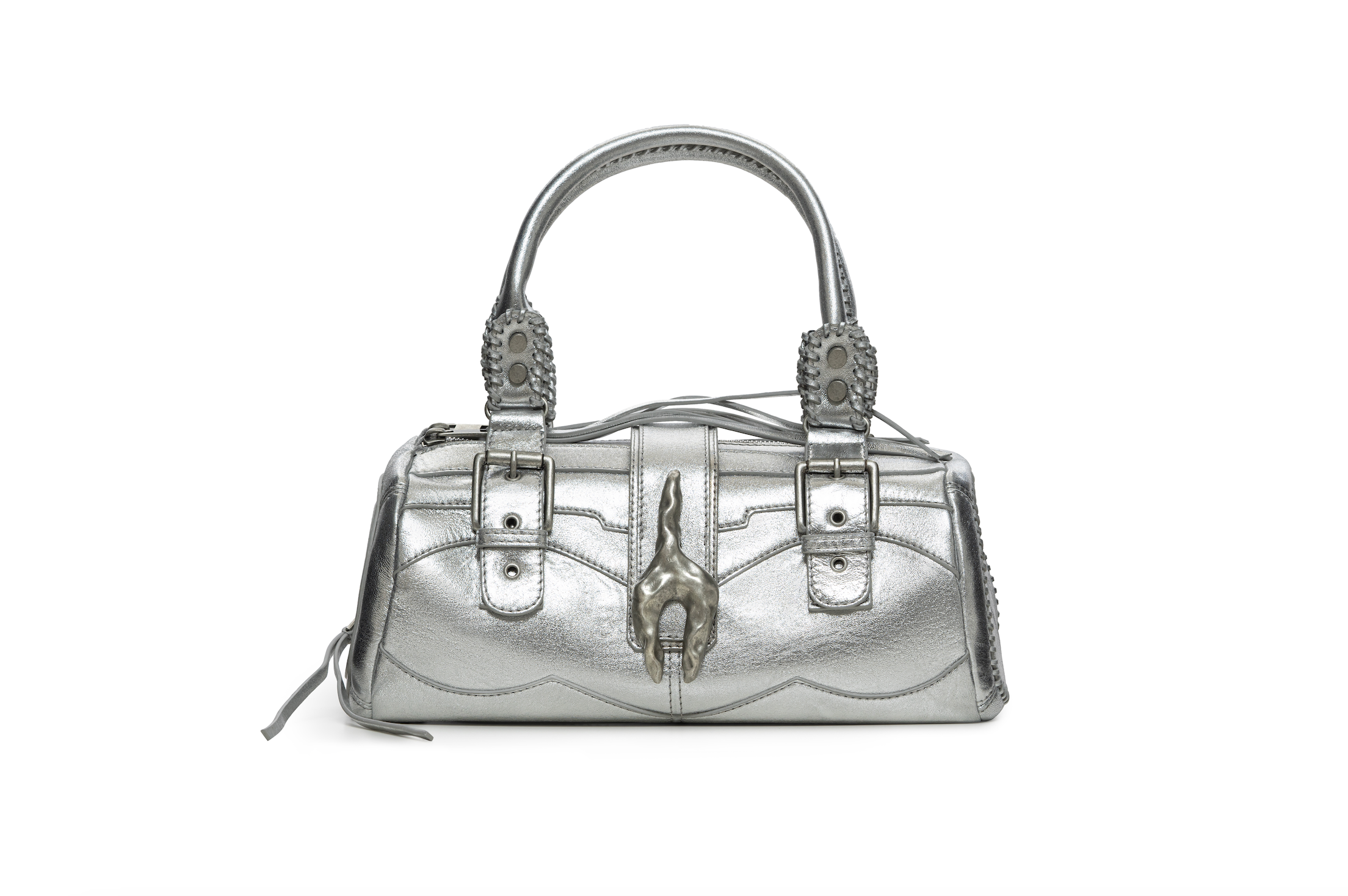 Silver YASPIS handbag