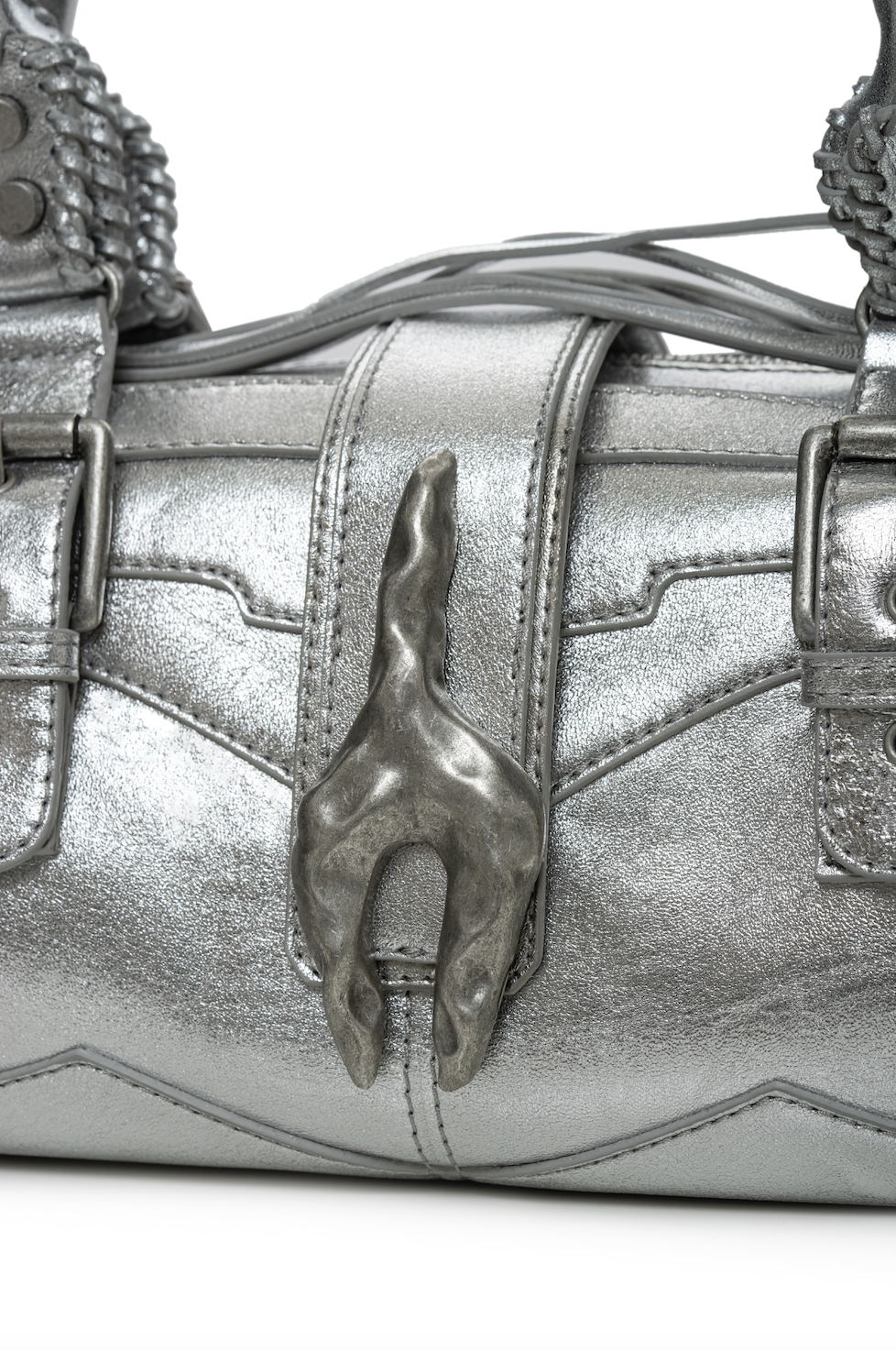 Silver YASPIS handbag