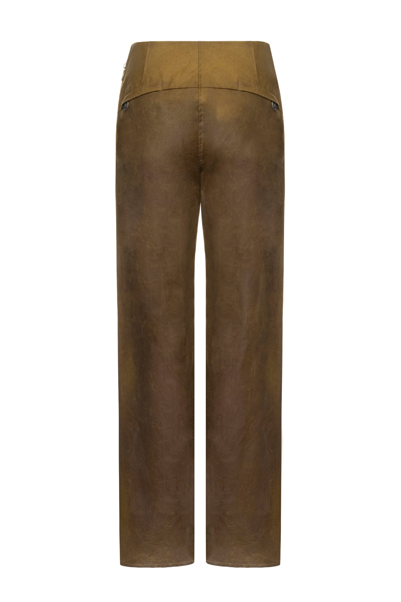 Waxed Cotton Trousers