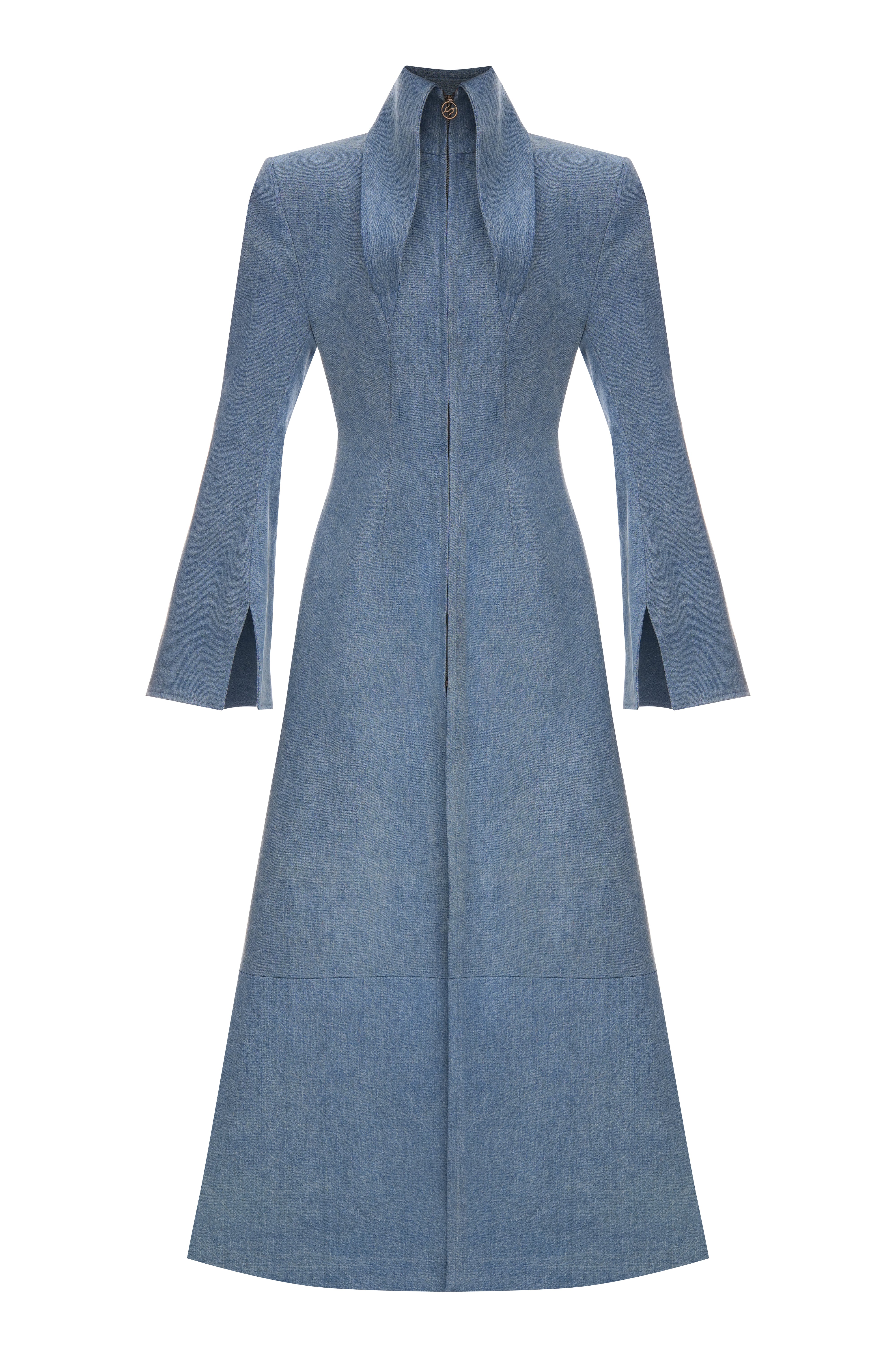 Denim Tailored Coat