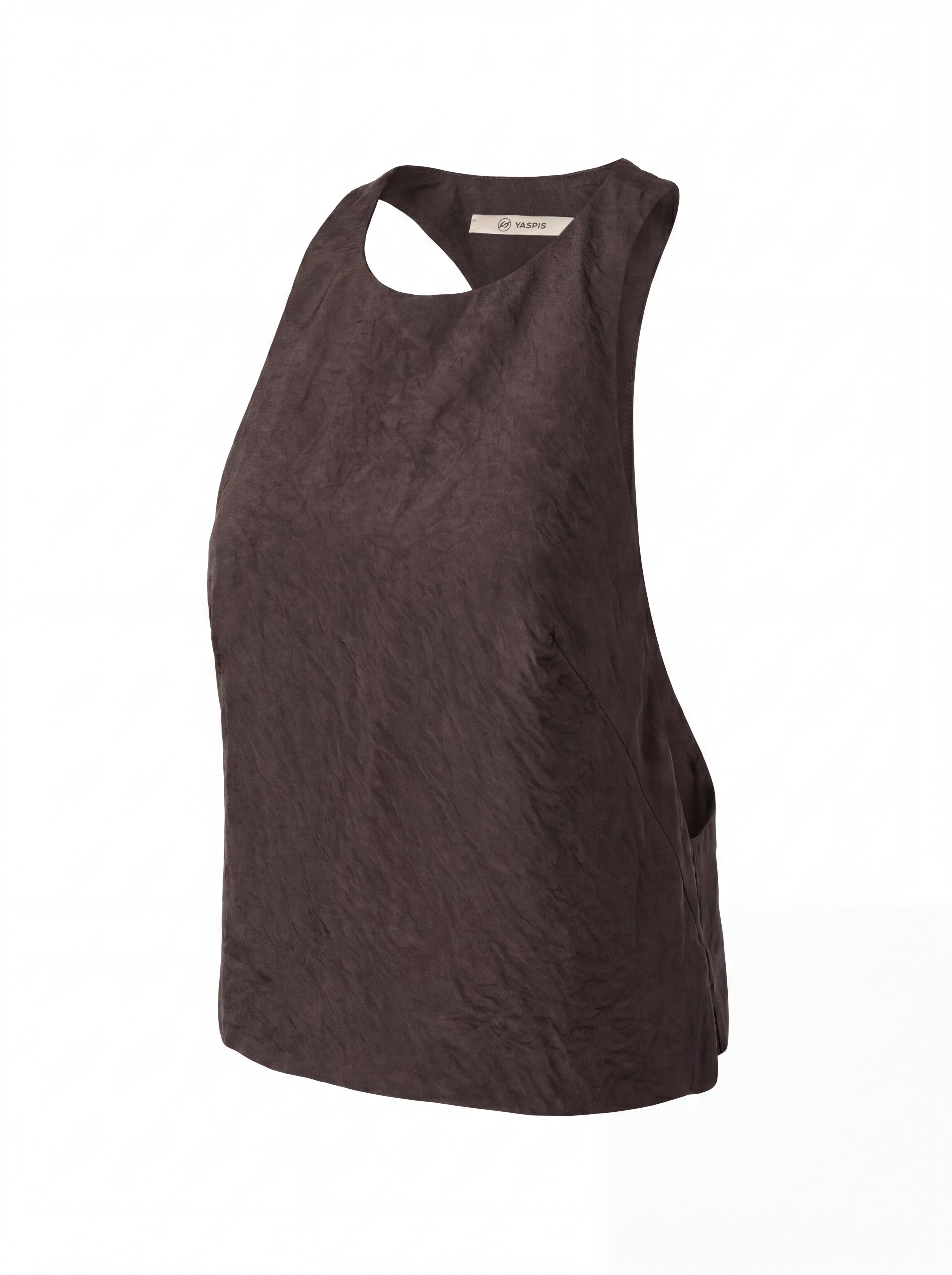 Silk Open-Back Top