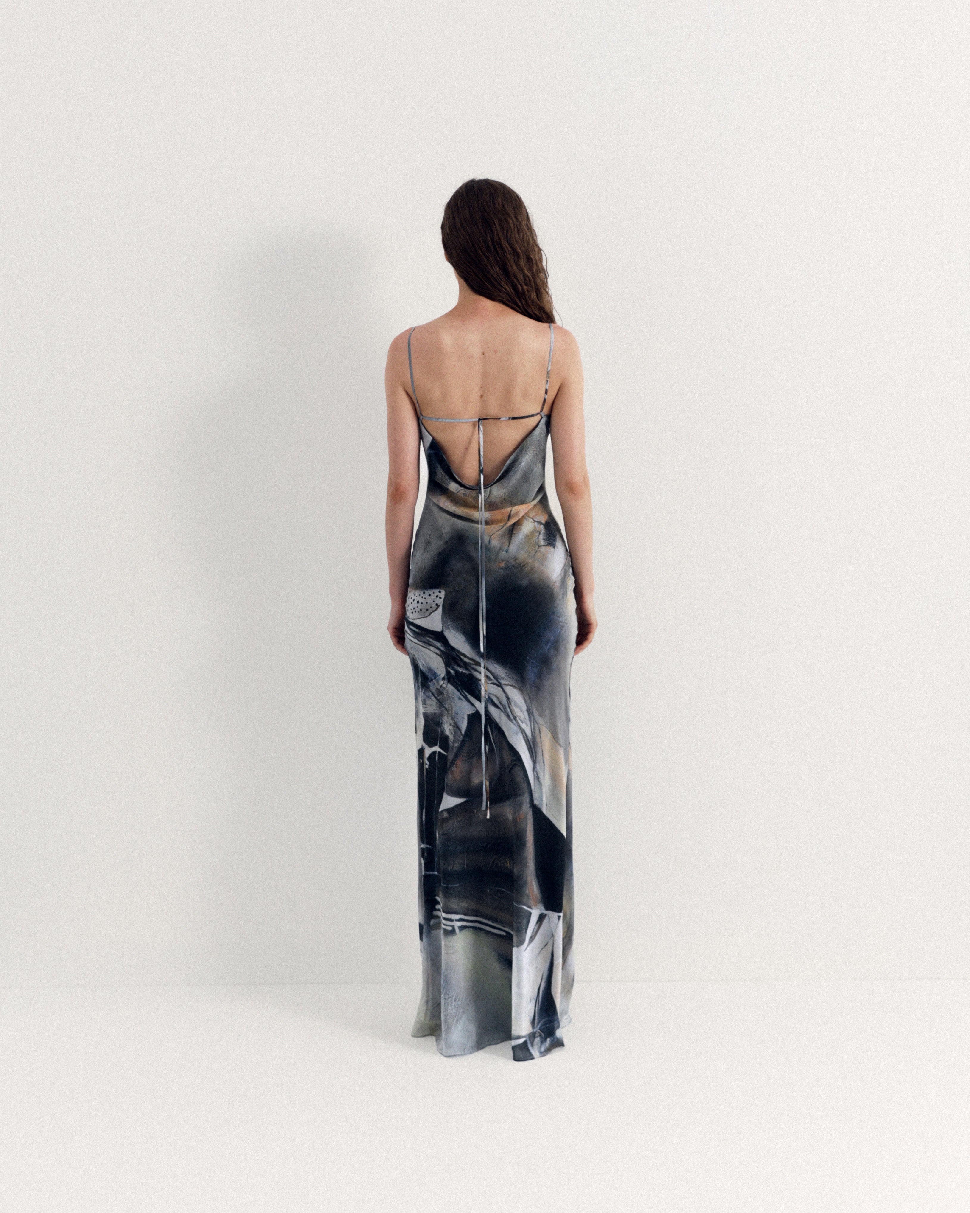 Printed Dress YASPIS x Nadiia Shepitchak
