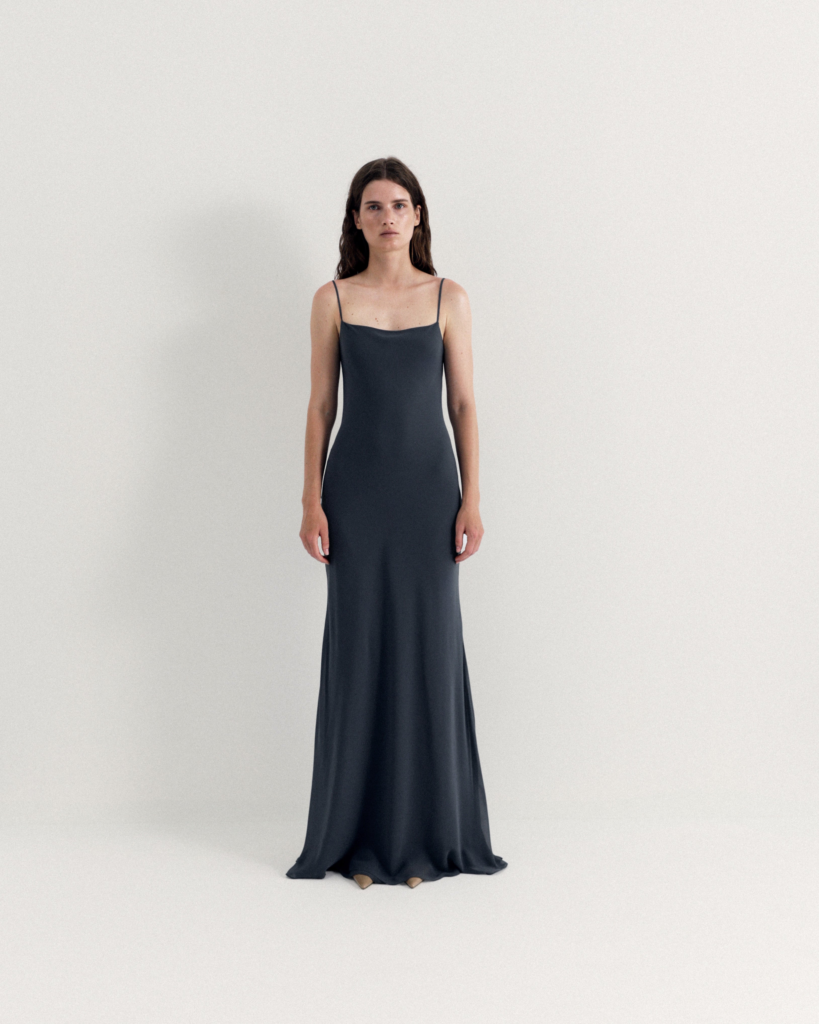 Grey Stone Dress YASPIS