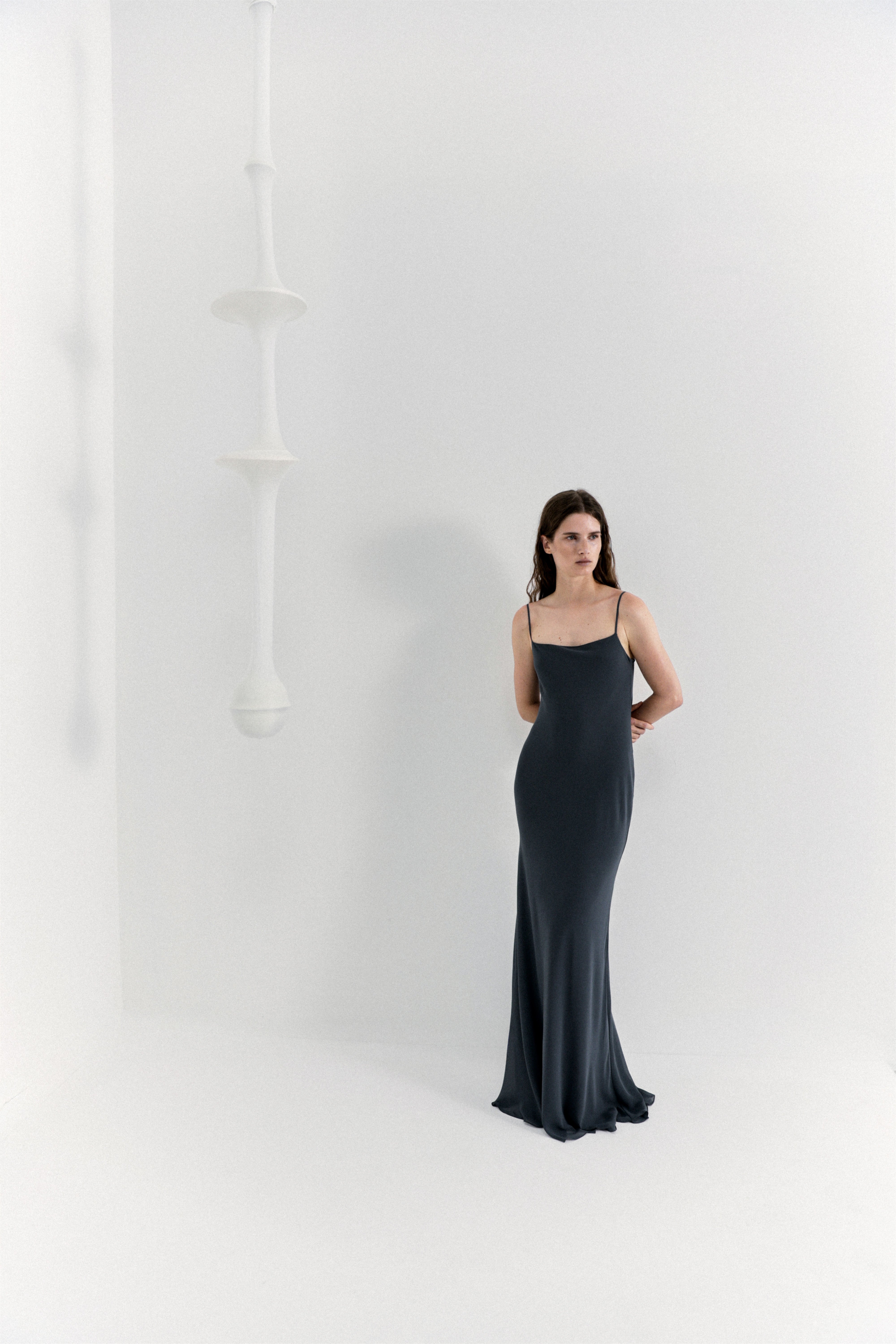 Grey Stone Dress YASPIS