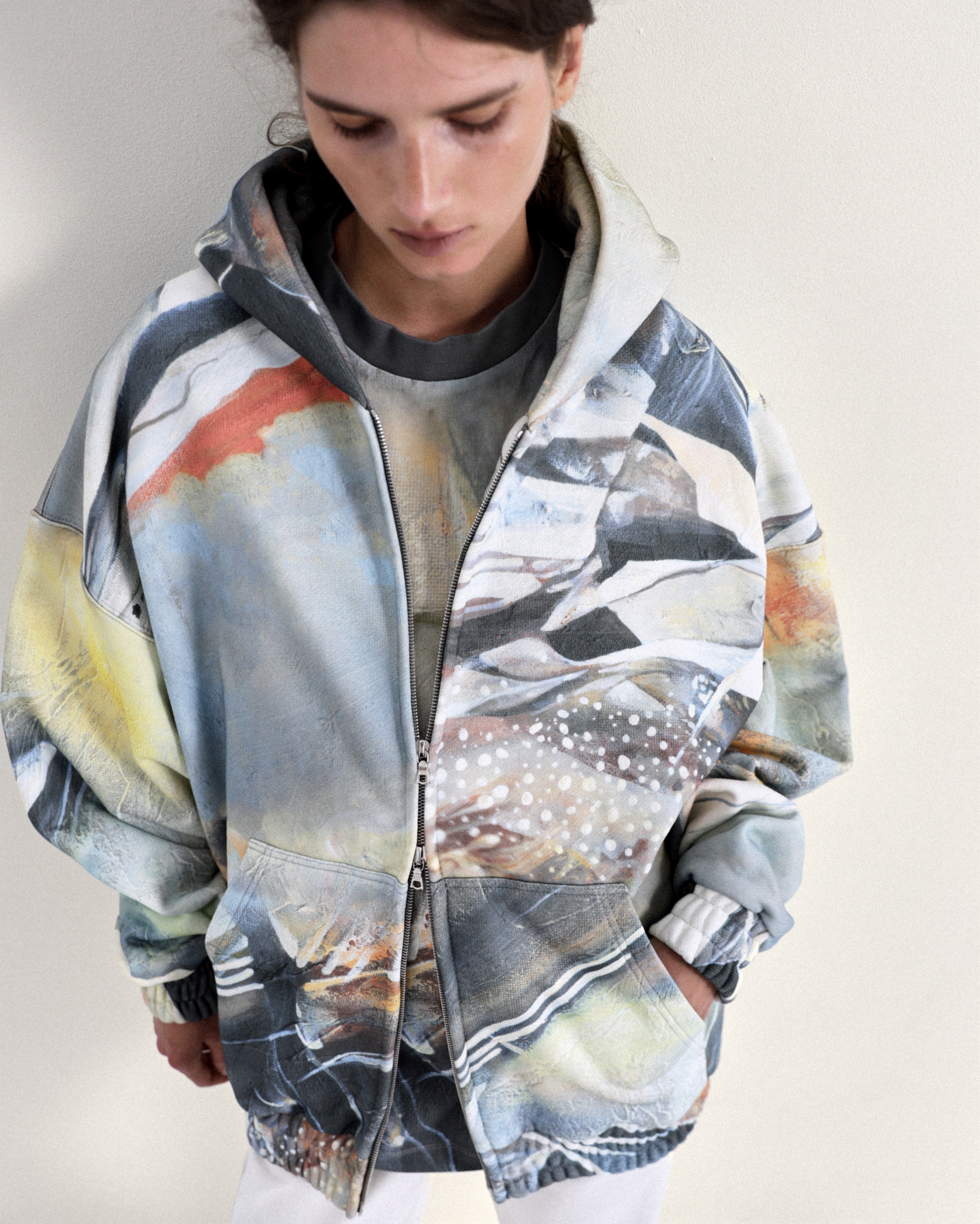 Printed Hoodie