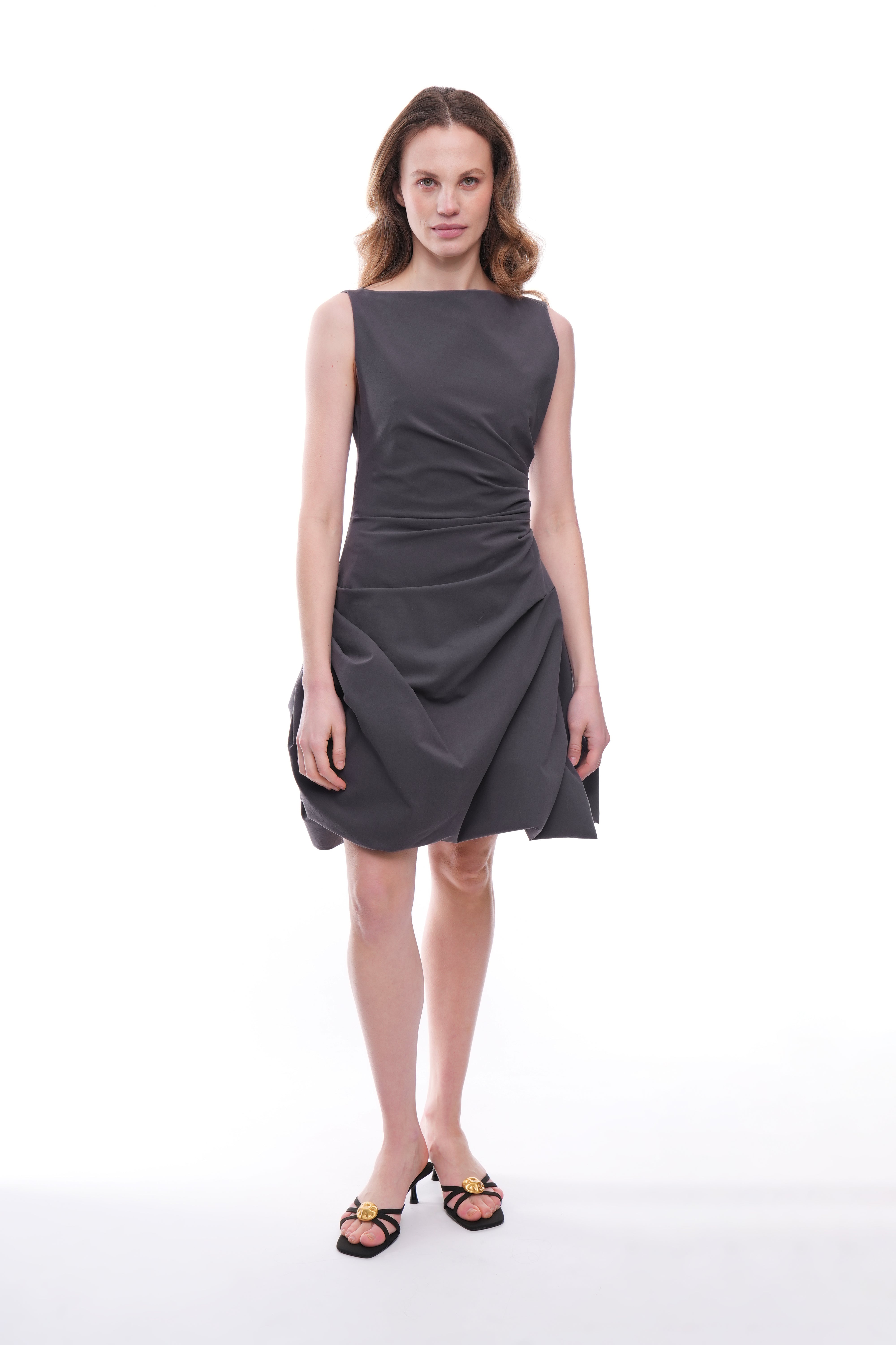 Sculptural Mini Dress