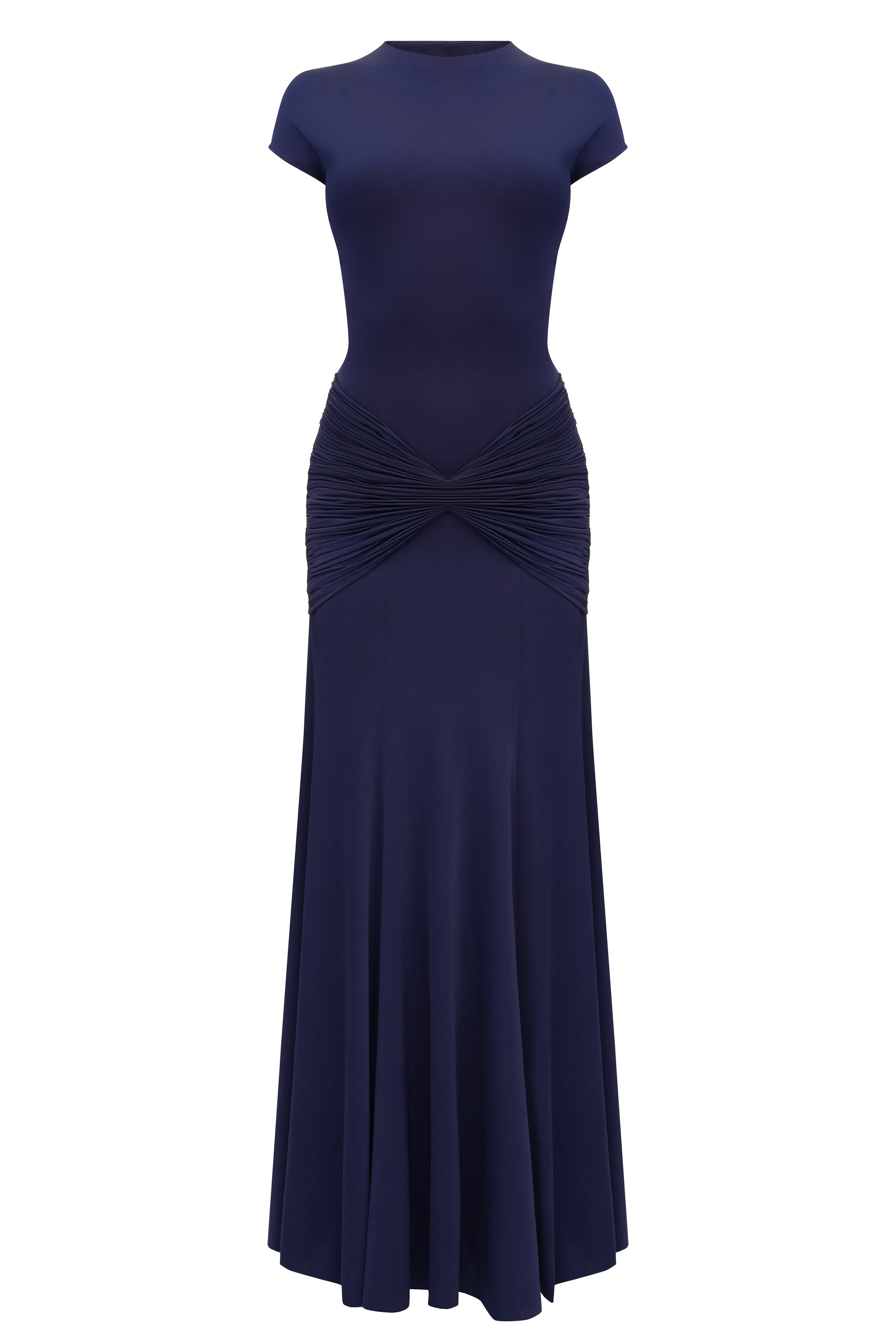 Asymmetric Draping Dress