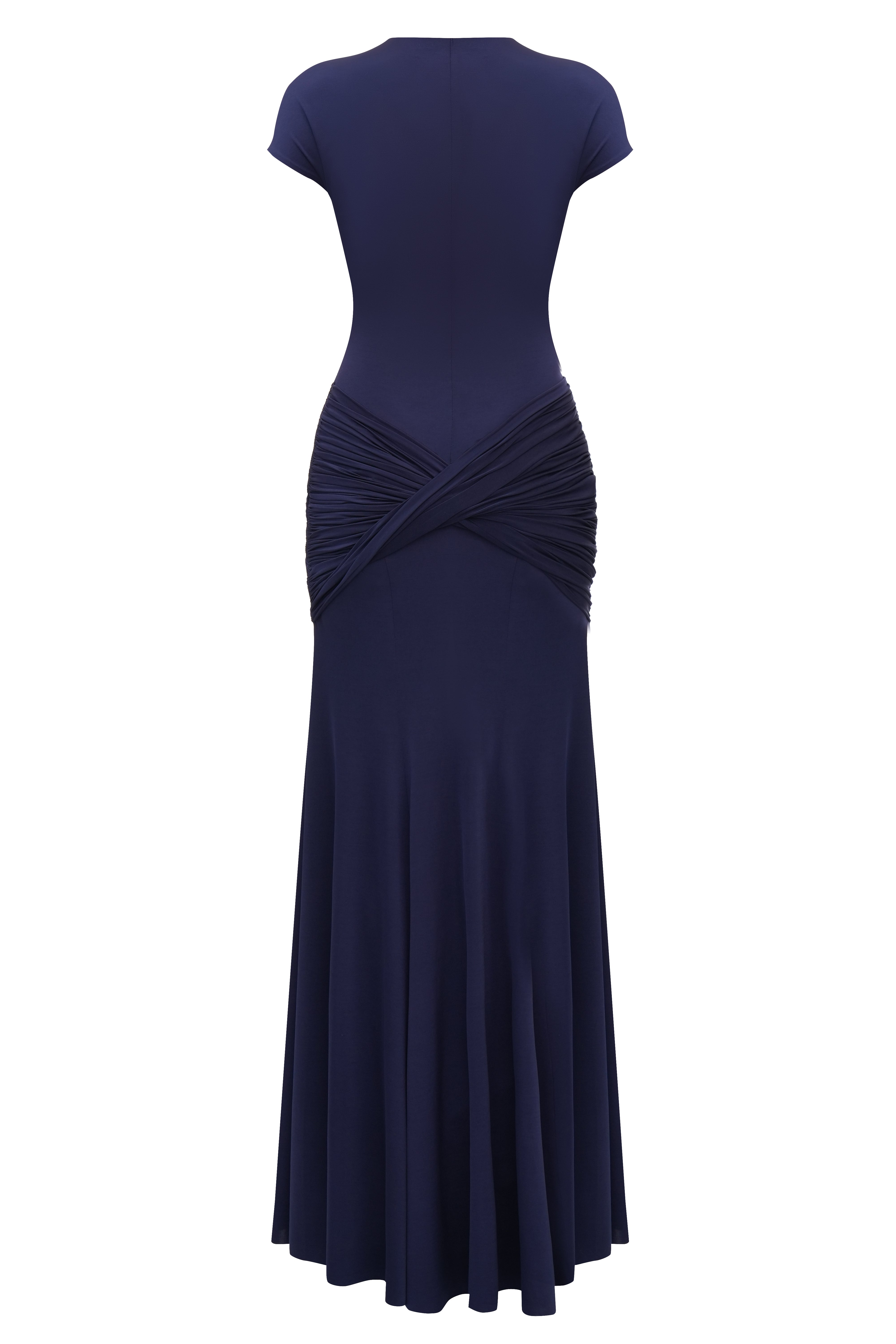 Asymmetric Draping Dress