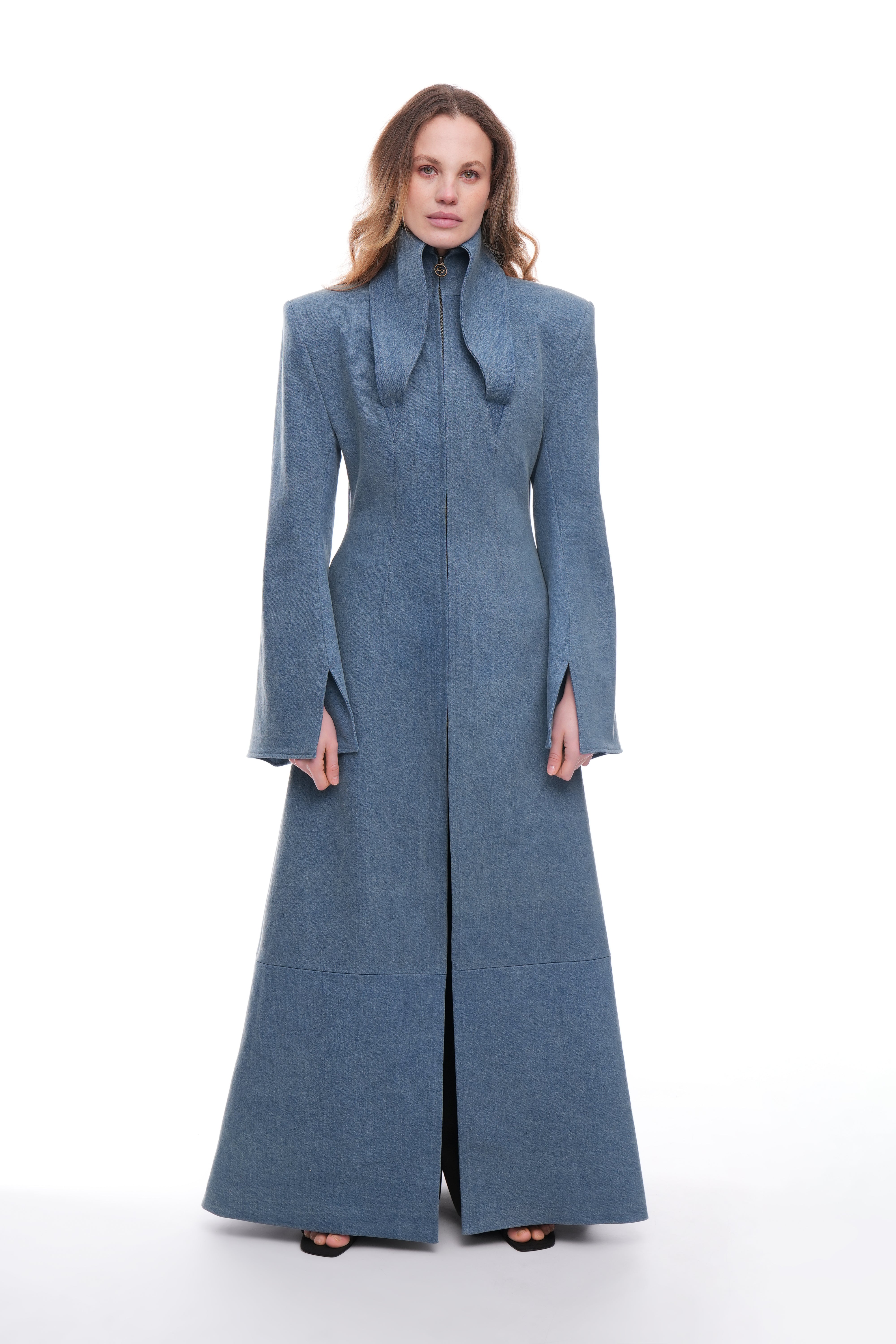 Denim Tailored Coat