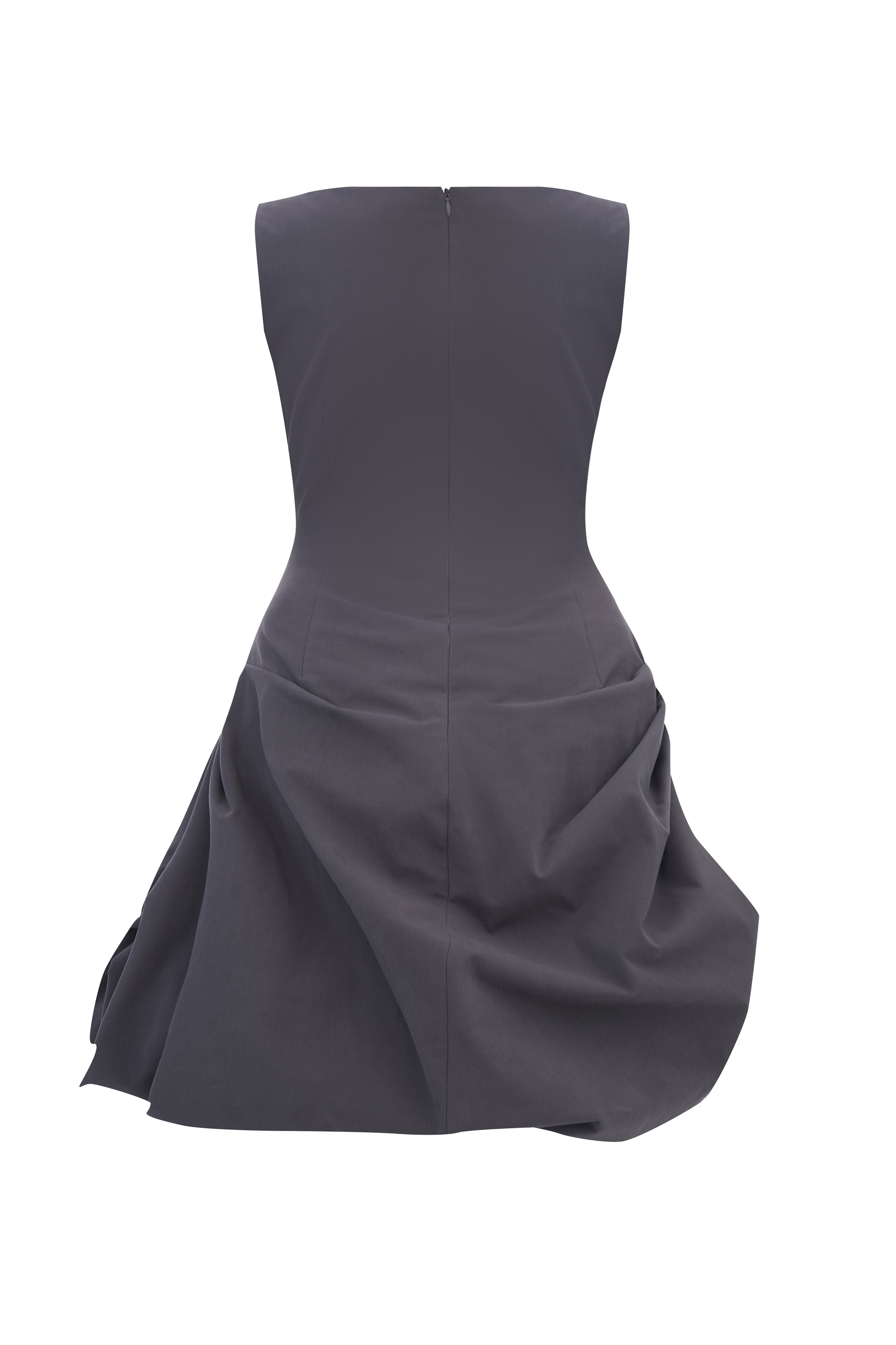 Sculptural Mini Dress