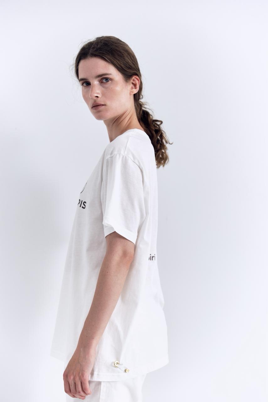 White Printed T-shirt