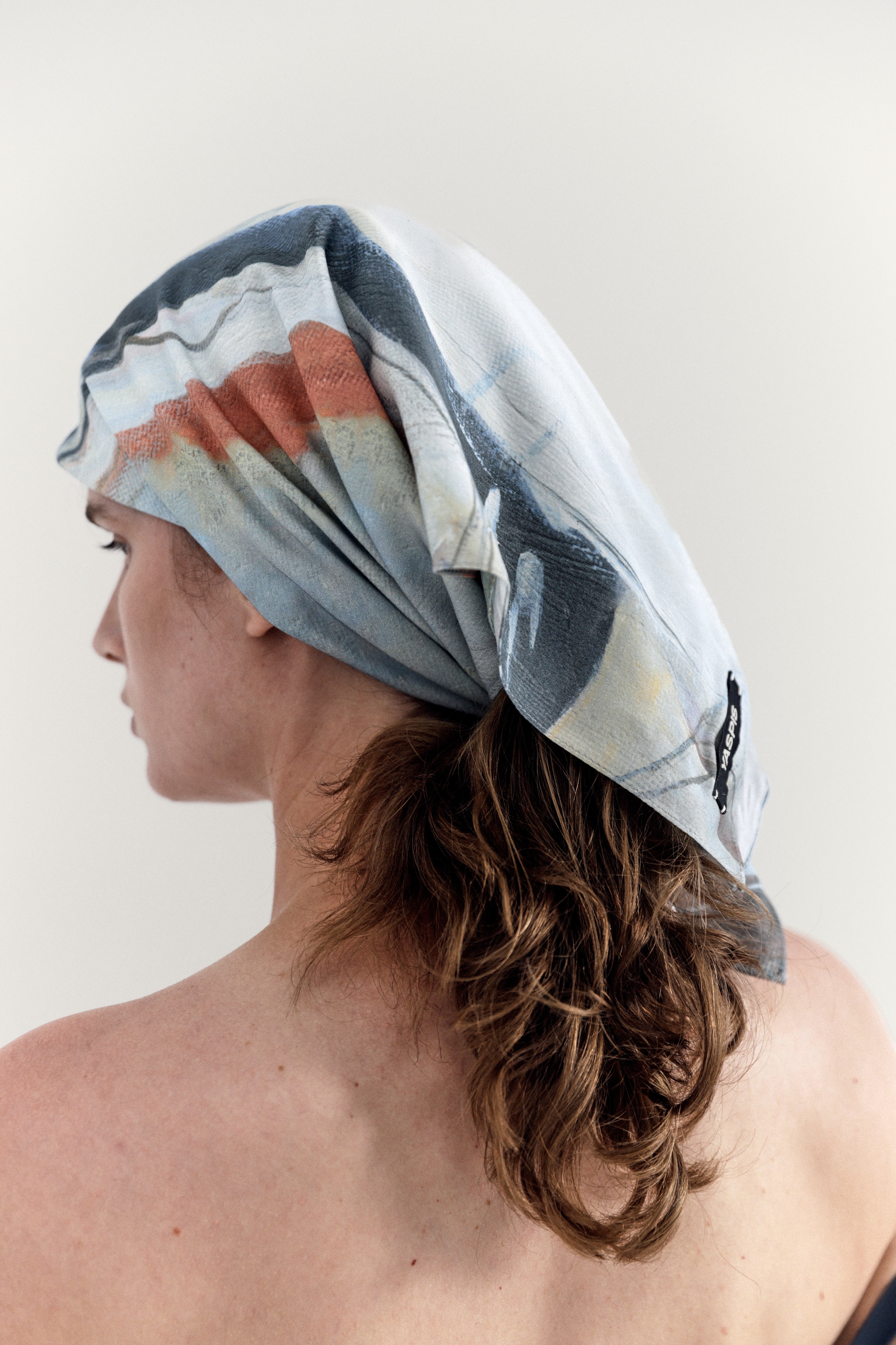 Printed scarf YASPIS x Nadiia Shepitchak
