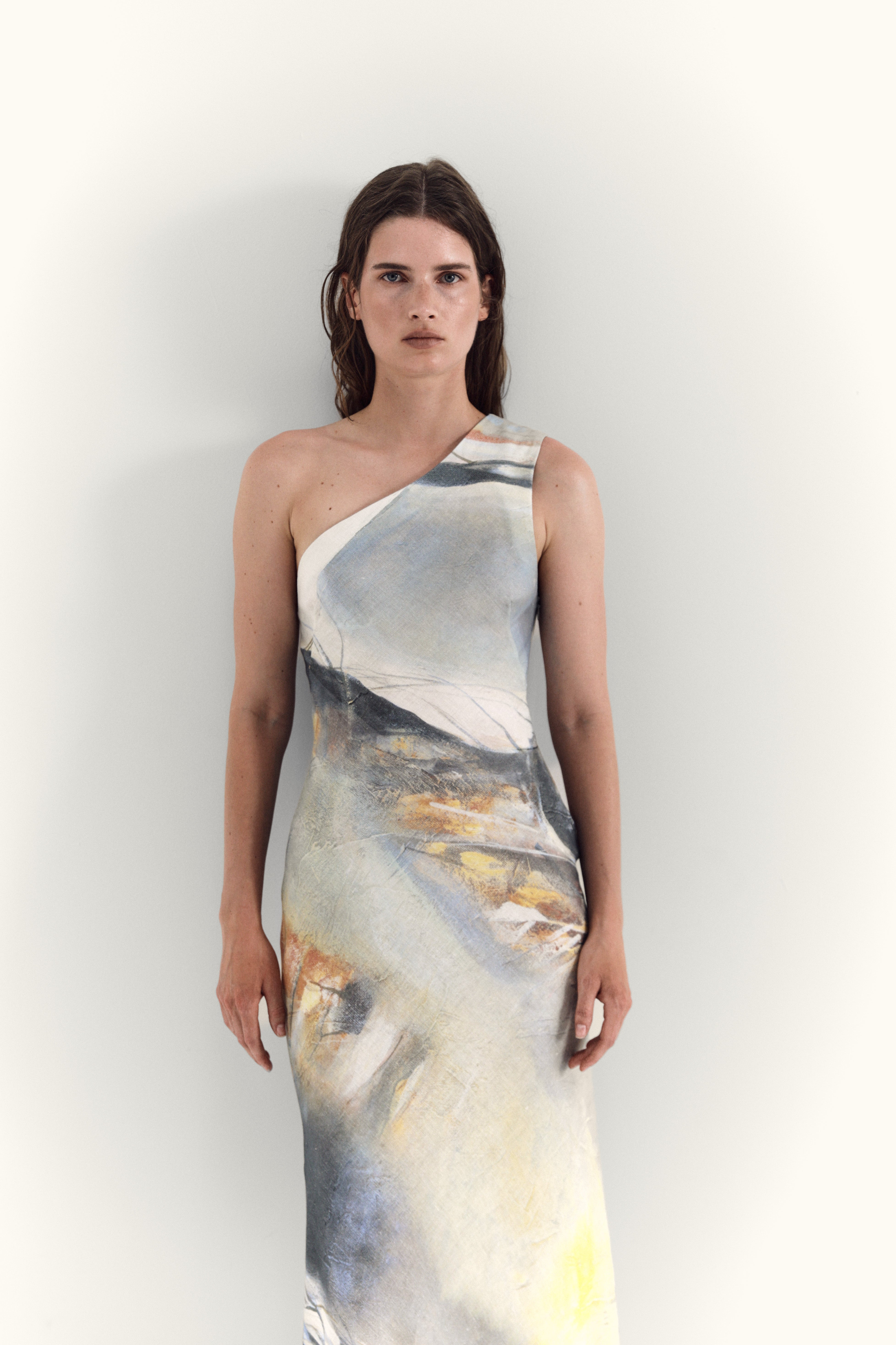 Linen Dress YASPIS x Nadiia Shepitchak